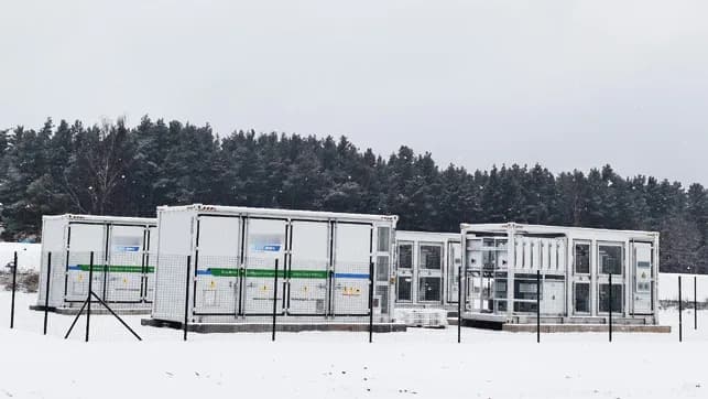 Load smoothing and grid services, Latvia
