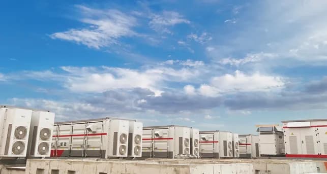 Grid-scale storage plant, Ningxia, China
