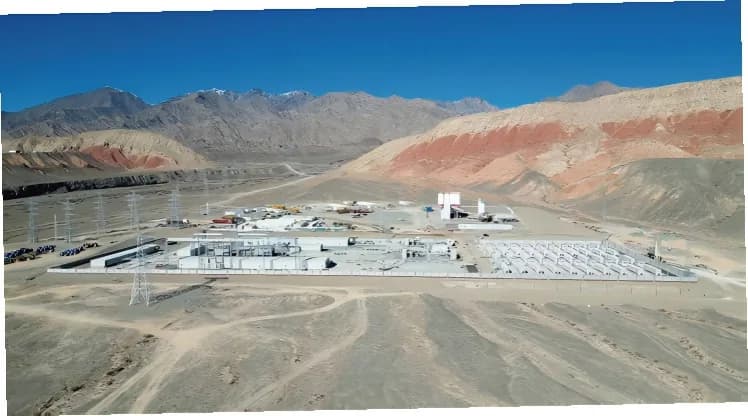 50 MW wind farm with storage, Xinjiang, China